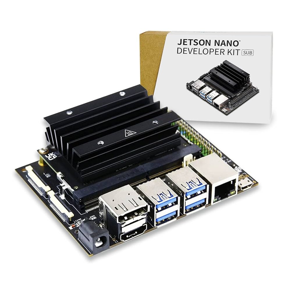 jetson nano developer kit ケース&amp;ケーブル類セット Amazon.com: Jetson Nano 4GB B01 Developer Kit (SUB) with